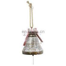 Metal White Christmas Bell thumbnail-4