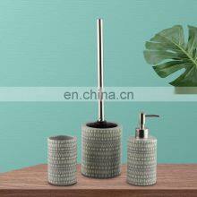 Home Decor Bath Set Bathroom Accessories and Bath Decoration Accessories Christmas Ceramic Bath Accessories for Home thumbnail-1