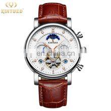KINYUED J025 Luxury Watch Mechanical Moon Phase Calendar High Quality Automatic Tourbillon Mechanical Man Watch thumbnail-5