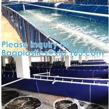 Aquaculture Pool PVC Coated Cloth COATED BANNER Tarpaulin Greenhouse Fish Pond Crayfish Koi Culture Child Water Pool thumbnail-5