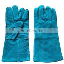 4SAFETY Split Leather Palm Safety Welding Long Gloves thumbnail-2