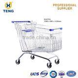 EU180D Europe Style Insulated Supermarket Shopping Trolley With Kids Seat thumbnail-2
