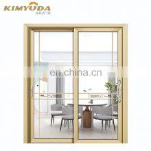 High Quality Aluminum Alloy Frame Other Doors Double Glazed Tempered Glass Sliding Door House Aluminium Sliding Doors thumbnail-3