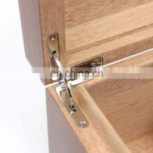 Custom High Gloss Finished Wholesale Modern Okoume Solid Fancy Humidor Cigar Wooden Luxury Cigar Humidor thumbnail-3