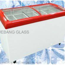 Chest Freezer Glass Door Injection Frame Tempered Low E Glass thumbnail-2