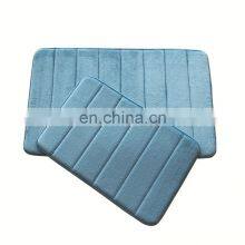 Modern Purple Quick Absorbent Ultra Soft Luxury Unique Non Slip Grey Bathroom Rugs Set thumbnail-4