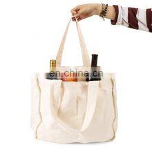 Custom Logo Printed Eco Friendly Canvas Tote Bag Cotton Shopping Bag for Markets Ecobag for Vegetable Reusable Mesh Bag thumbnail-4