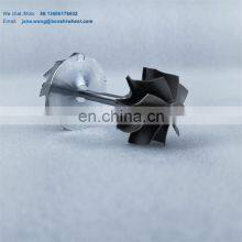 Free Shipping G25-550 Standard Rotation Rotor Billet Wheel 48/60mm 9+0 Blades G25 Turbine 54/49mm for Racing Car 871389 thumbnail-1