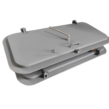 Customized Single Handle Steel Door for Ships Watertight and 12V Marine Product thumbnail-4