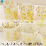 Candle Containers With Glass Lids Aluminium Container Cosmetic Reed Diffuser Glass Bottle