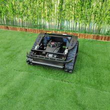 Industrial Petrol Cordless 0~6km/h Radio Control Electric Slope Mower With Rubber Track thumbnail-4