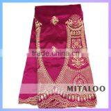 Mitaloo Embroidery George Fabric African George Wrapper Fabrics MGP0033 thumbnail-4