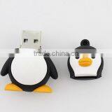 Lovely Pvc Penguin Usb Flash Drive