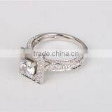2016 New Arrivaling White Glod Plated cz Ring 925 Sterling Silver Jewelry Ring Model thumbnail-3