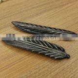 OB013 Wholesale Detail Hand Carved Leaf Bone Beads thumbnail-2