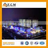 Commercial Plaza Architectural Scale Model for Real Estate Developer