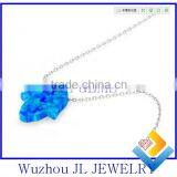 Wholesale 925 Sterling Silver High Quality Hot Opal Hamsa/hand Necklace Jewelry thumbnail-3