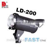 Dison Mini Type 200W LED Studio Light With Ring Flash, Digital Led Video Camera Light