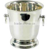 Chrome Finish Stainless Steel Chiller/Ice Bucket
