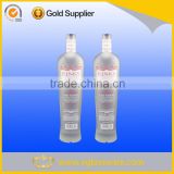 750ml frosted glass liqueur bottle with nice appearance