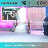 P10 waterproof programmable led curtain display