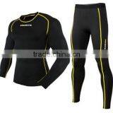Compression Wear Clothing Long Sleeve Running Shirts and Pants