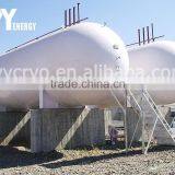 Liquid Oxygen Nitrogen Argon CO2 LNG LPG Horizontal Cryogenic Storage Tank With ASME/TPED/GB thumbnail-3