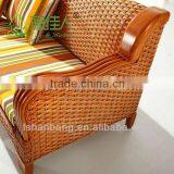 Fashionable Leisure Cane Sofa Sets thumbnail-4