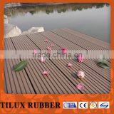 Outdoor Swimming Pool Wood Composite Decking With CE Certificiate