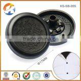 Nice Designer Custom Black Coat Metal Buttons For Sales thumbnail-1