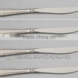 Stainless dinner knife made by Junzhan with high mirror polishing and low price