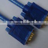 VGA TRANSPARENT CABLE Blue