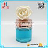 Big capacity wide month 100ml round glass cream skin cream jar /face mask jar