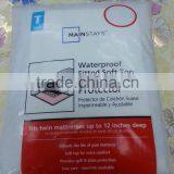 Cheap Stocklot Waterproof PVC Coated Mattress Protector Quality Choice