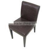 Modern Upholsteryed Leather Dining Chair MG-C400 thumbnail-5