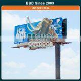 2016 Outdoor Street Advertising Steel Structure Stable Walking Street Billboard thumbnail-1