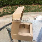 Environmentally-friendly Small Brown Kraft Paper Mailer Shipping Boxes