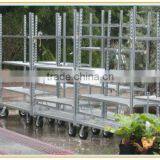 Outdoor Flower Carts/gardening Transport Cart for Sale thumbnail-1