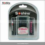 Authentic Large Capacity 3100mah 18650 Battery 18650 Battery for Electric Car Ecig Battery