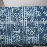 NEW INDIGO PRINT HANDMADE KANTHA QUILTS thumbnail-1