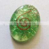 Orgone Green Energy Oval : Wholesale Orgonite Chakra Oval thumbnail-1
