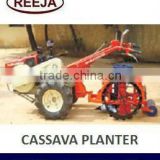 single and double row cassava planter