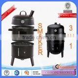Popular Design Travel Charcoal Smoker Bbq Grill thumbnail-1