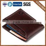 Factory Price Newest Model 2016 New Design Premium Quality Men Real Leather Purse thumbnail-1