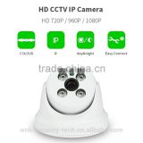 Vitevision night vision 2.8-12mm cctv dome wall-mounted dome ip camera