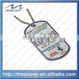 Custom Cool Fahional Stamped Brass Metal Men Sunglass Shape Dog Tag thumbnail-6