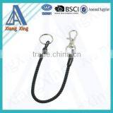 Hot Selling Plastic Spiral Tools Coils Lanyard Cable With Carabiner thumbnail-5