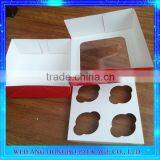 Manufacturer Colorful Designed Lvory Paper Cake Box With PVC Window thumbnail-5