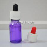 Black Glass Boston Round Bottles 20ml e Liquid Glass Dropper Bottle Wholesale thumbnail-1