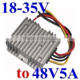 dc dc Step up Transformer 24v to 48v 5a Boost Converter Power Supply Module for Cars, Led Dispaly ,etc.